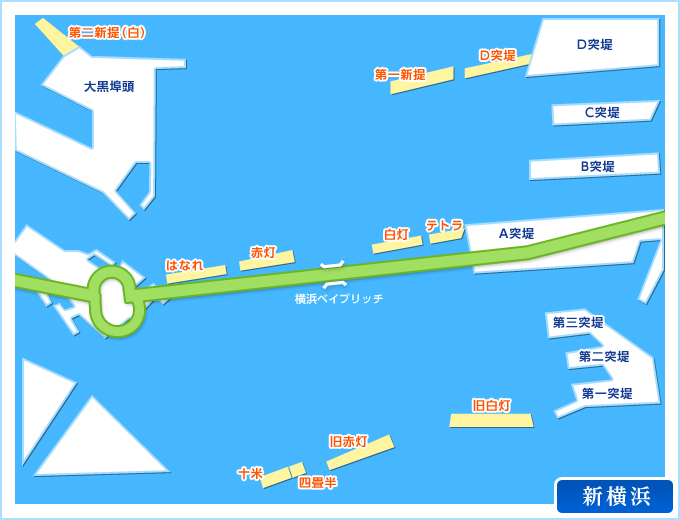 横浜沖堤防への行き方とルアー釣りのポイント 22年３月版 釣れなくたっていいじゃないか